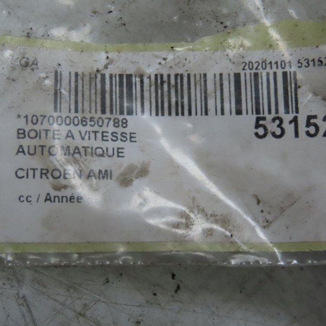 Boîte à vitesse automatique occasion CITROEN 5