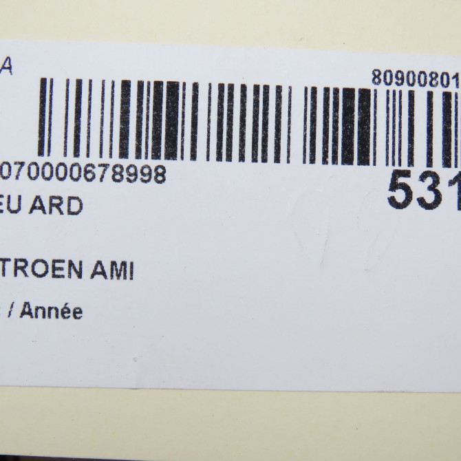 Feu arrière droit occasion CITROEN 9851162080 5