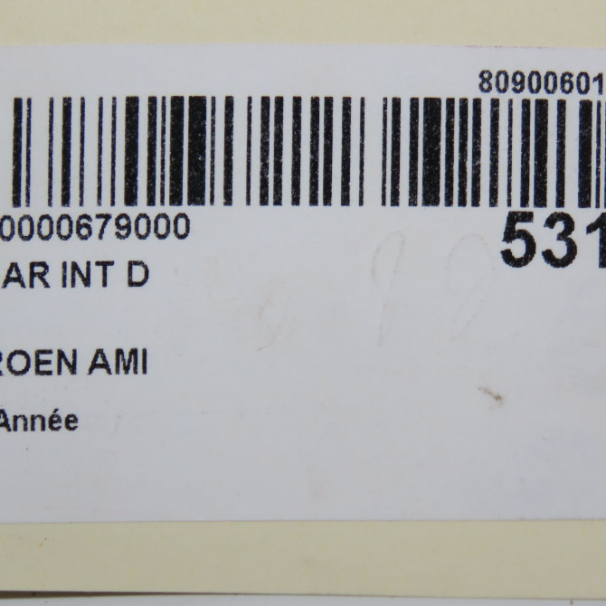 Feu arrière intérieur droit occasion CITROEN 5