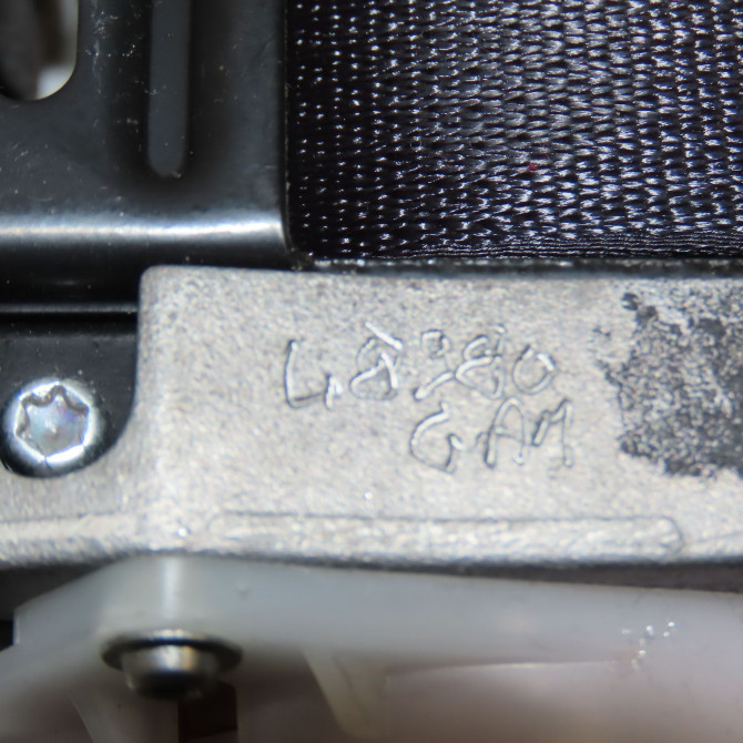 Ceinture avant droite occasion NISSAN NOTE I phase 2 03-2009->02-2014 1.5 DCI 86ch 86884BH10A 4