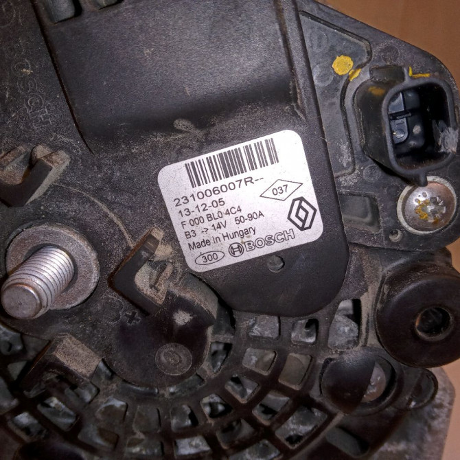 Alternateur occasion RENAULT CLIO IV Phase 1 07-2012->... 0.9 TCE 90ch 231006677R 5