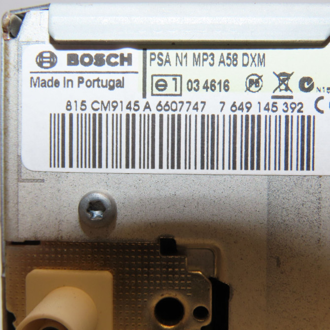 Autoradio occasion PEUGEOT 5008 I Phase 1 11-2009->12-2013 1.6 HDI 112ch 6579NQ 3