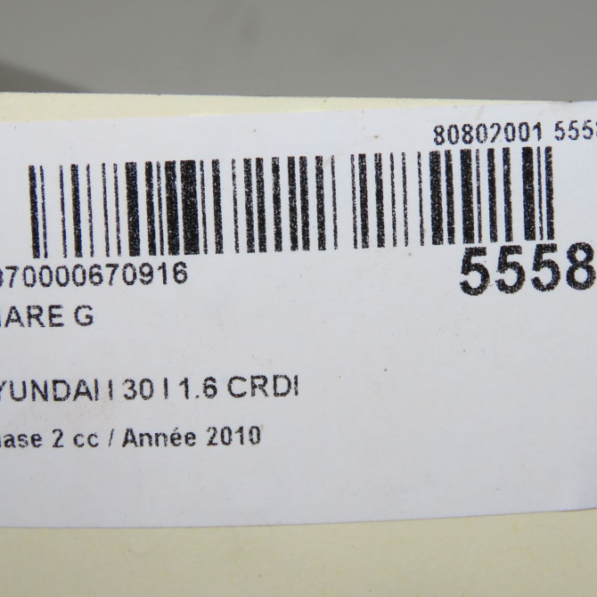 Phare gauche occasion HYUNDAI I 30 I Phase 2 07-2010->05-2012 1.6 CRDI 115ch 921012R000 6