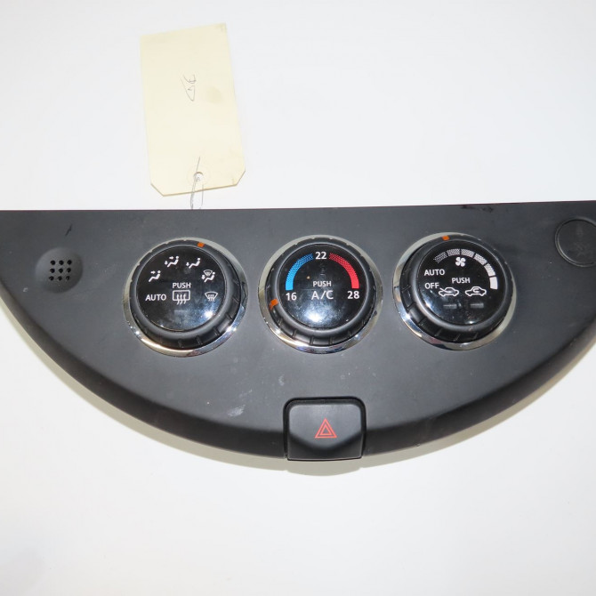 Commande de chauffage occasion NISSAN NOTE I phase 2 03-2009->02-2014 1.5 DCI 86ch B7500BH15B 1