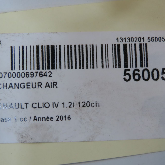 Echangeur air occasion RENAULT CLIO IV Phase 1 07-2012->... 1.2i 120ch 144965154R 4