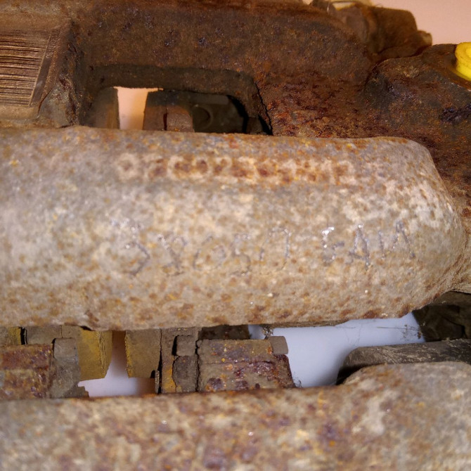 Etrier de frein arrière droit occasion CITROEN C4 PICASSO II Phase 2 09-2016->... 1.6 BLUEHDI 120ch 1608998980 3