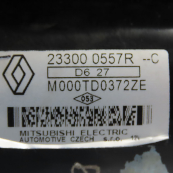 Démarreur occasion DACIA LOGAN II Phase 1 06-2013->... 0.9 TCE 90ch 233000557R 5