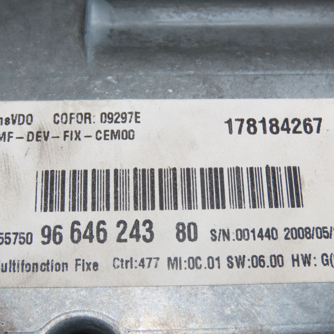 Compteur occasion CITROEN C4 GRAND PICASSO I Phase 1 10-2006->09-2013 2.0 HDI 138 ch 6103W1 6