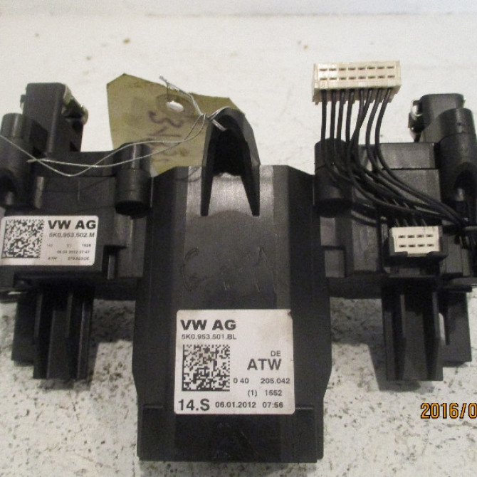 Bloc commodos occasion VOLKSWAGEN TIGUAN I TIGUAN I Phase 2 2011-04-01->2016-12-31 2.0 TDI 140ch 5K0953502N9B9 5