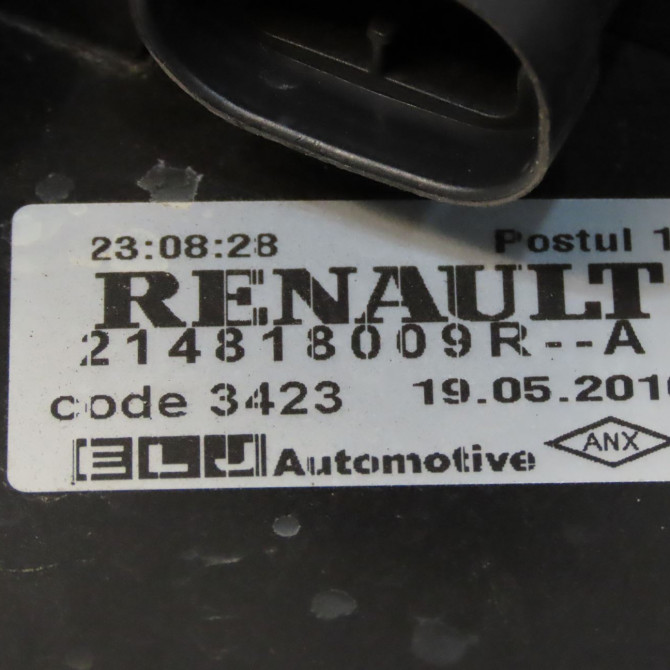 Ventilateur de refroidissement occasion RENAULT CLIO IV Phase 1 07-2012->... 1.2i 120ch 214816703R 6