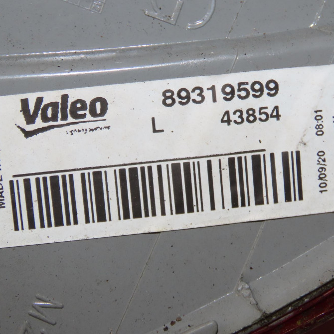 Feu arrière gauche occasion RENAULT MEGANE III Phase 2 01-2012->06-2014 1.5 DCI 110ch 265550007R 4