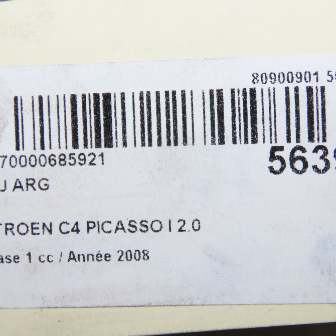Feu arrière gauche occasion CITROEN C4 PICASSO I Phase 1 01-2007->10-2013 2.0 HDi 138ch 6350CA 5