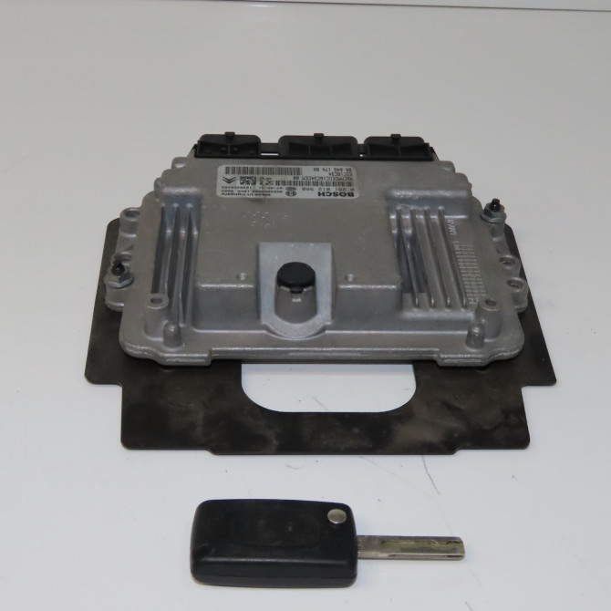 Calculateur moteur occasion CITROEN C4 PICASSO I Phase 1 01-2007->10-2013 1.6 HDi 16v 110ch 1942J1 2