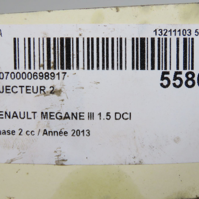 occasion RENAULT MEGANE III Phase 2 01-2012->06-2014 1.5 DCI 110ch 166006212R 4