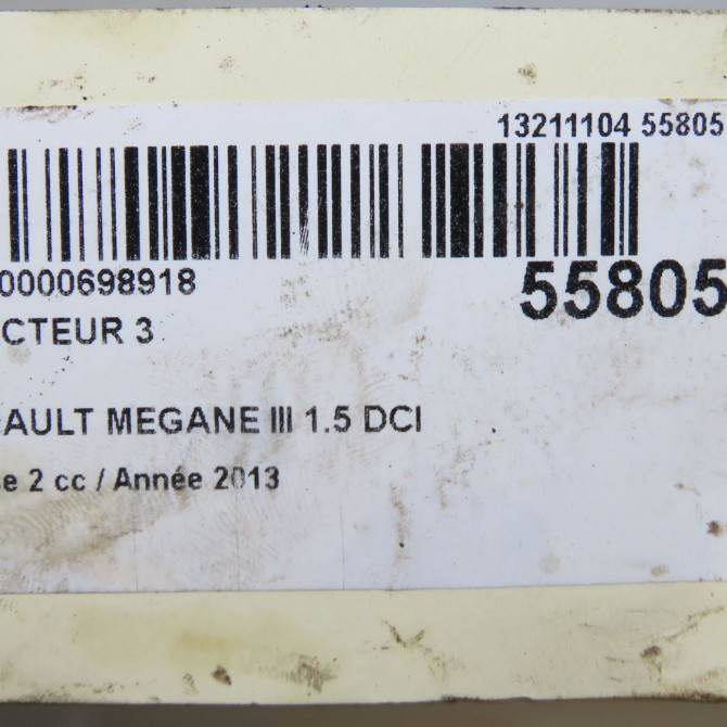 occasion RENAULT MEGANE III Phase 2 01-2012->06-2014 1.5 DCI 110ch 166006212R 4