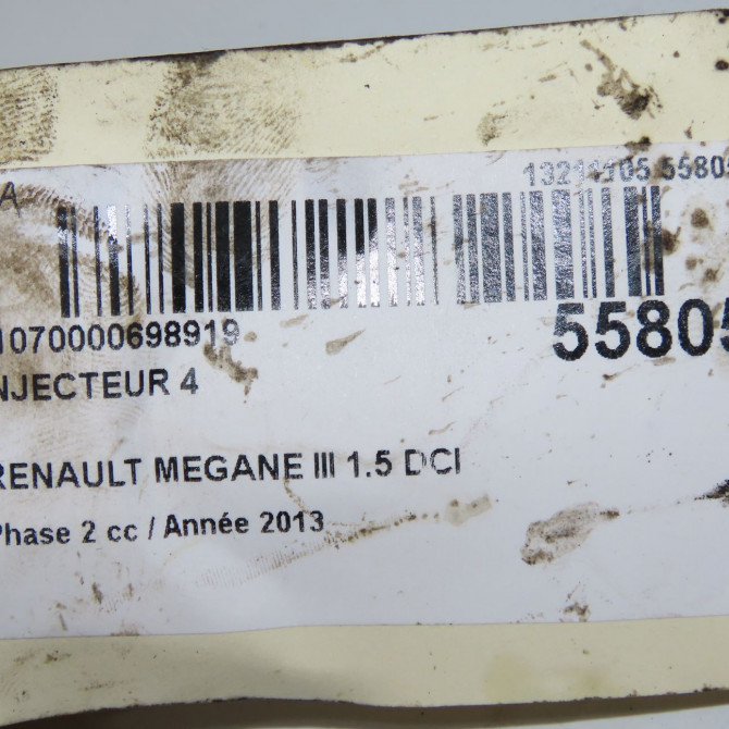 occasion RENAULT MEGANE III Phase 2 01-2012->06-2014 1.5 DCI 110ch 166006212R 4