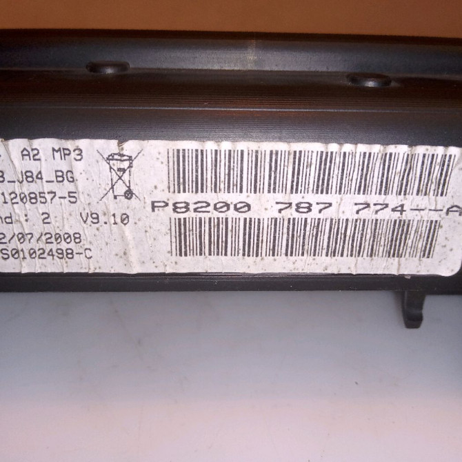 Compteur occasion RENAULT SCENIC II Phase 2 09-2006->04-2009 1.5 DCI 105ch 8200787774 4