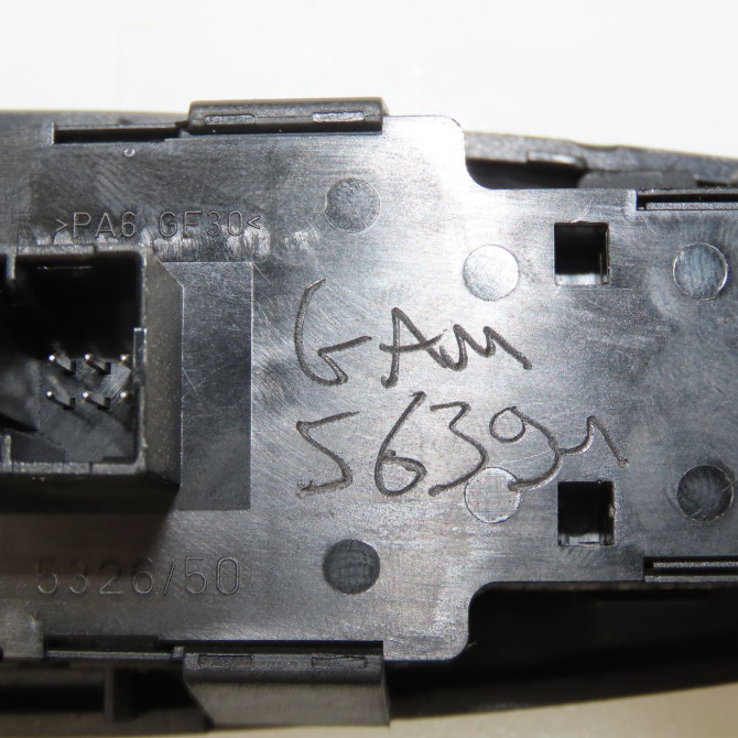 Commande lève-glace porte avant gauche occasion CITROEN C4 PICASSO I Phase 1 01-2007->10-2013 2.0 HDi 138ch 6554YH 5