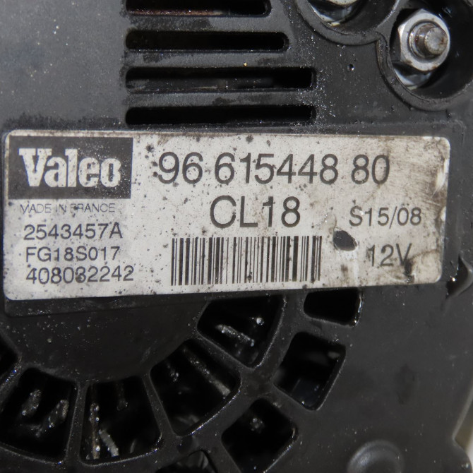 Alternateur occasion CITROEN C4 PICASSO I Phase 1 01-2007->10-2013 2.0 HDi 138ch 5705AX 7