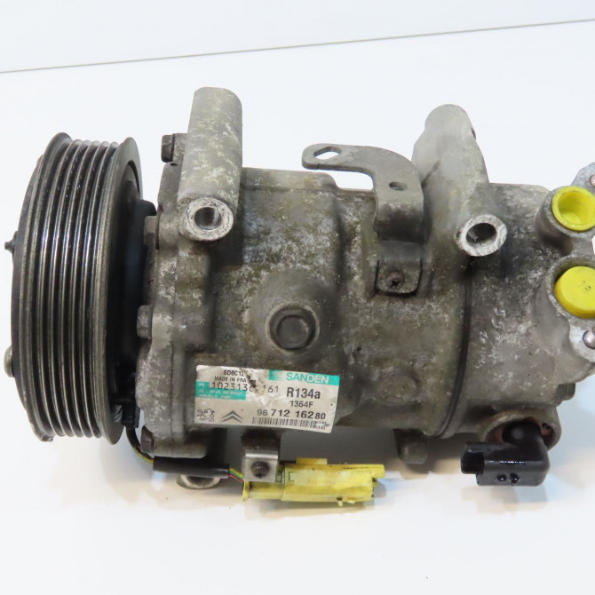 Compresseur air conditionne occasion CITROEN C3 PICASSO Phase 1 02-2009->08-2012 1.6 HDi 90ch 9822826880 3