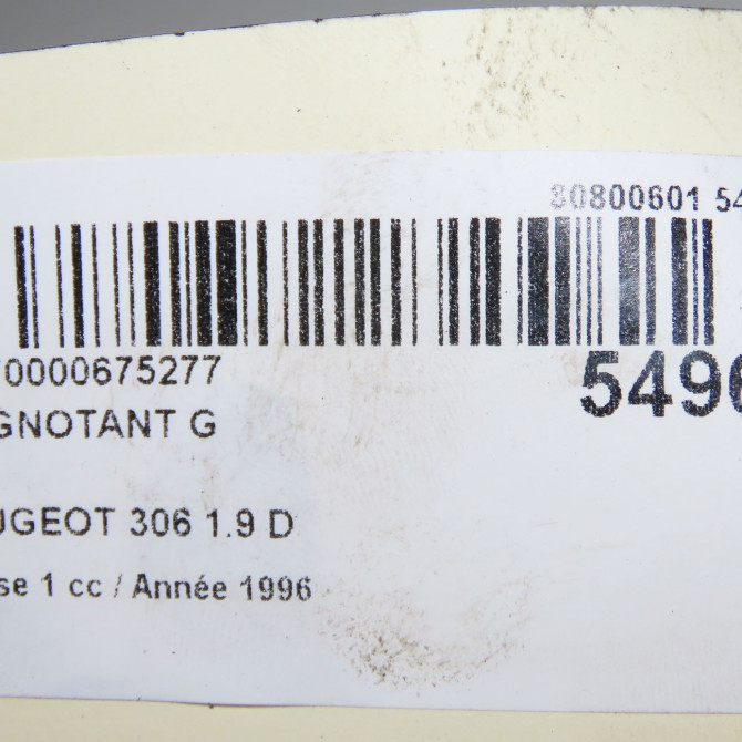 Clignotant gauche occasion PEUGEOT 306 Phase 1 09-1994->03-1997 1.9 D 630323 5