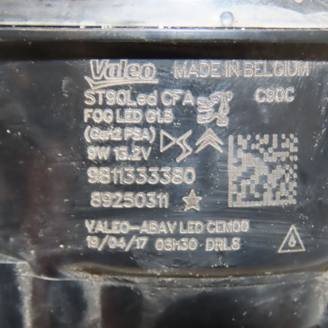 Phare antibrouillard avant gauche occasion DS DS7 9811333380 4