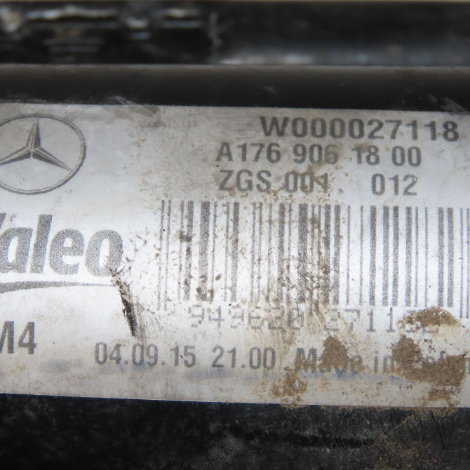 Moteur essuie-glace avant occasion MERCEDES CLASSE A III phase 2 06-2015->... A160 1.5 D 90ch 1768200040 5