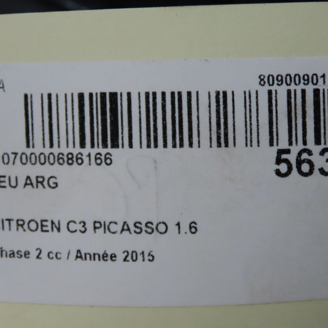 Feu arrière gauche occasion CITROEN C3 PICASSO Phase 2 09-2012->... 1.6 HDI 90ch 6350GL 5