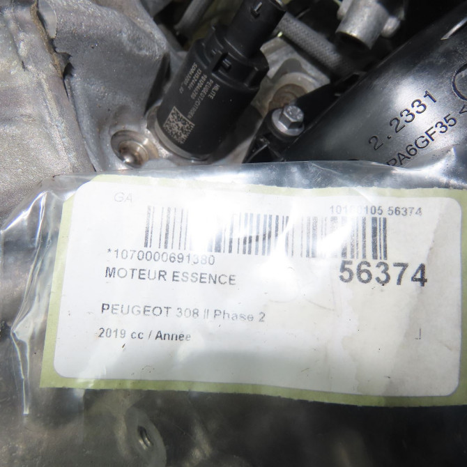 Moteur essence occasion PEUGEOT 308 II 308 II Phase 2 2017-04-01-> 1627638180 6