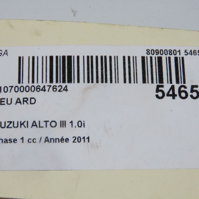 Feu arrière droit occasion SUZUKI ALTO III Phase 1 01-2009->... 1.0i 35651M68K00000 5