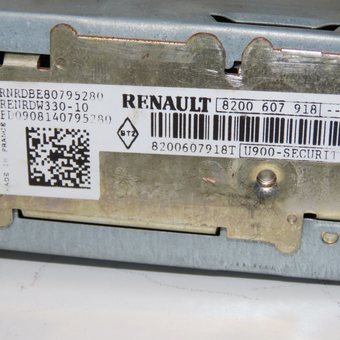 Autoradio occasion RENAULT SCENIC II Phase 2 09-2006->04-2009 1.5 DCI 85ch 8200607918 4