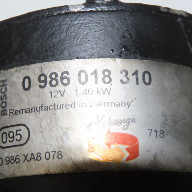 Démarreur occasion CITROEN C5 II Phase 1 04-2008->... 2.0 HDi 138ch 5802AW 7