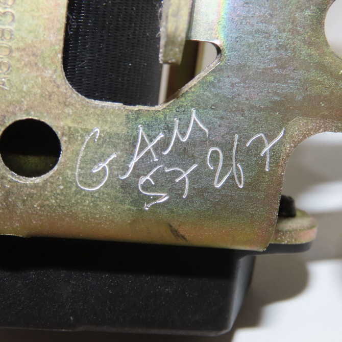 Ceinture arrière droite occasion PEUGEOT 206 Phase 1 09-1998->03-2009 1.9 D 8975R0 6