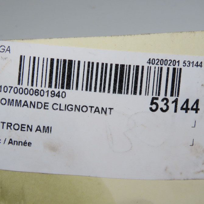 Commande clignotant occasion CITROEN 9838423580 5