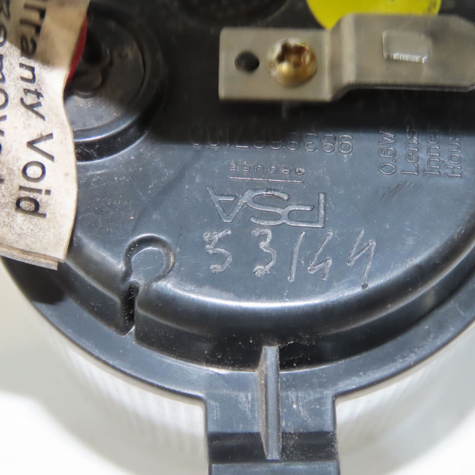 Clignotant gauche occasion CITROEN 9853682680 4