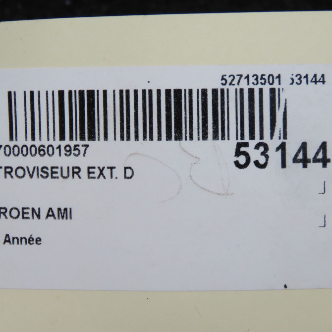 Retroviseur exterieur manuel droit occasion CITROEN 98560293XT 4