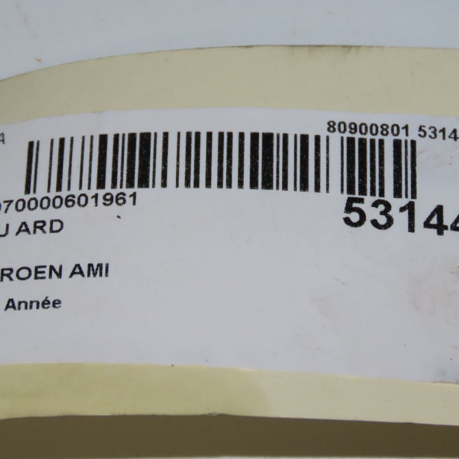 Feu arrière droit occasion CITROEN 9851162080 5