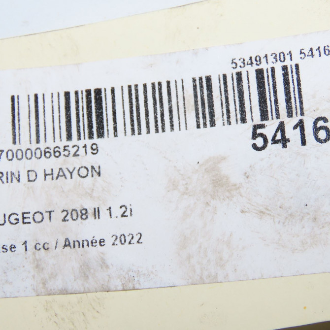 Verin droit hayon occasion  9827758080 5