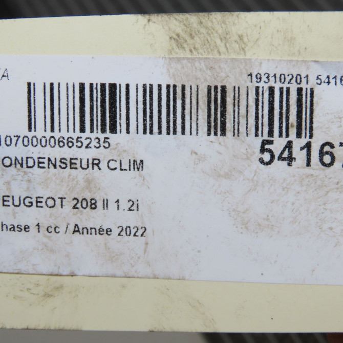 Condenseur clim occasion  9825371480 5