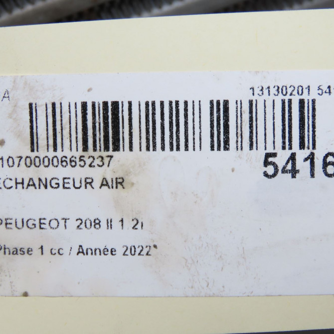 Echangeur air occasion 5