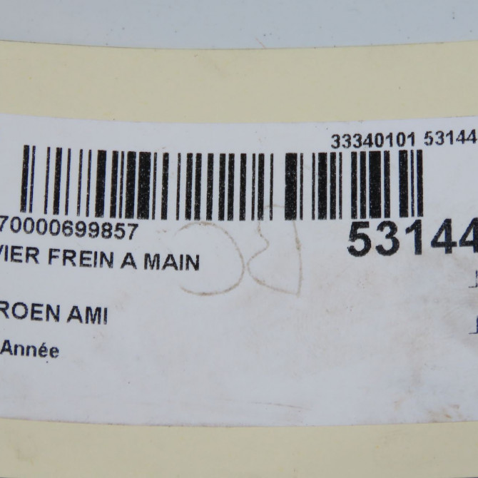 Levier frein a main occasion CITROEN 9838312780 6