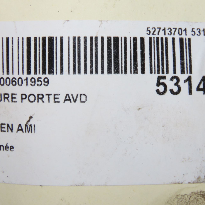 Serrure porte avd occasion CITROEN 9848255380 4