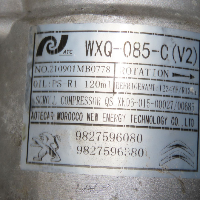 Compresseur air conditionne occasion  9834779880 7