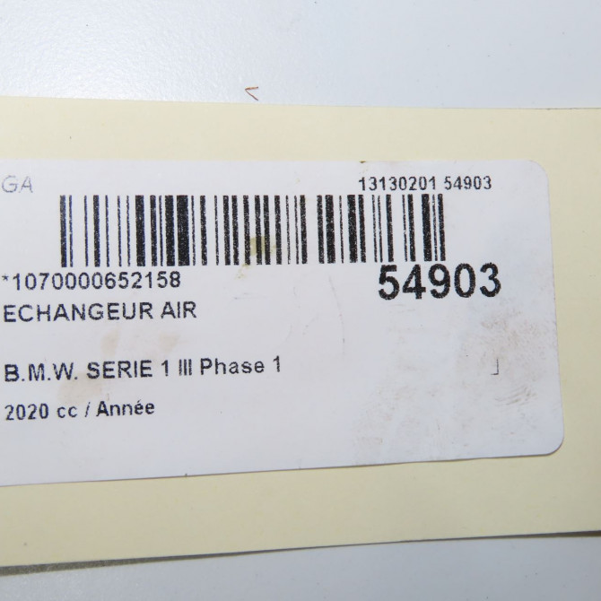 Echangeur air occasion B.M.W. 17517617598 5