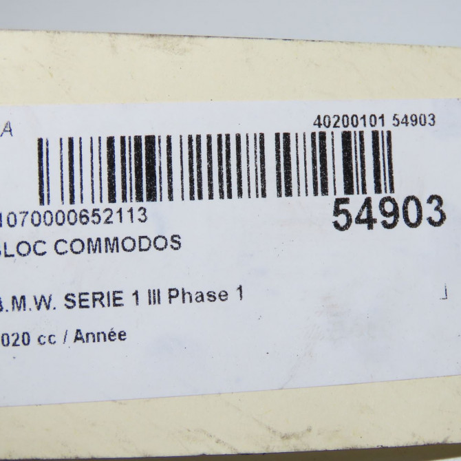 Bloc commodos occasion B.M.W. 61315B4E790 6