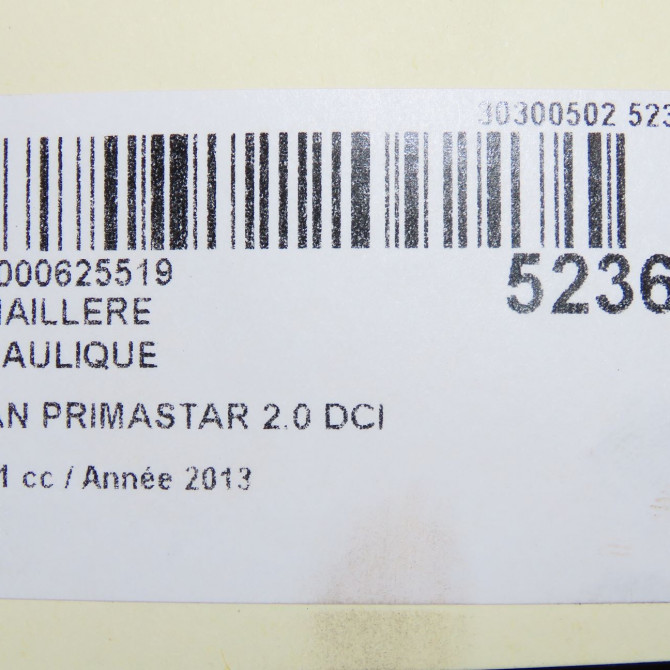 Cremaillere hydraulique occasion NISSAN PRIMASTAR phase 1 08-2006->... 2.0 DCI 115ch 4920000Q2B 8