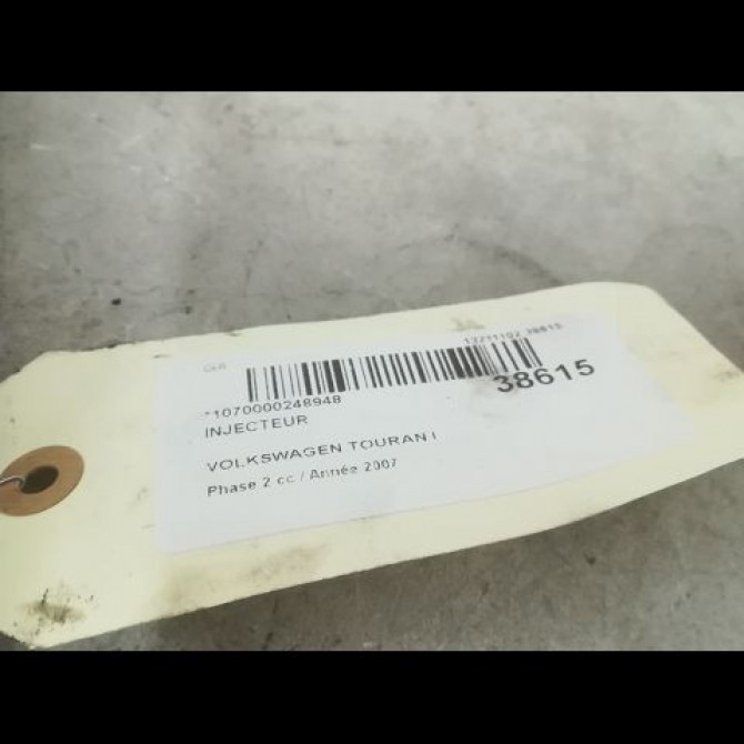 Injecteur occasion VOLKSWAGEN TOURAN I Phase 2 11-2006->09-2010 2.0TDi 16v 140ch 3G130073G 3