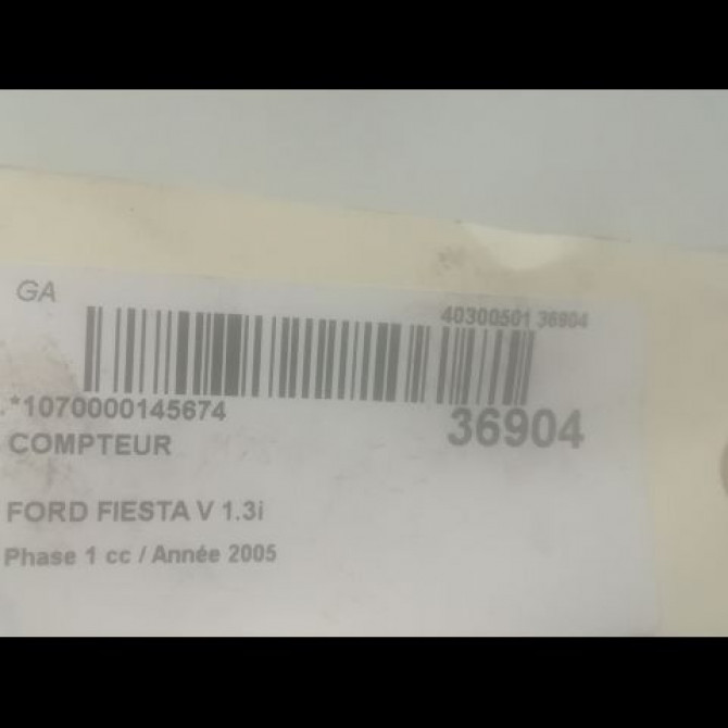 Compteur occasion FORD FIESTA V Phase 1 09-2002->10-2005 1.3i 1382461 3