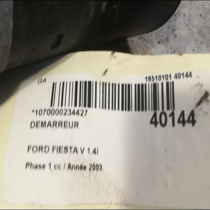 Démarreur occasion FORD FIESTA V Phase 1 09-2002->10-2005 1.4i 1732742 4