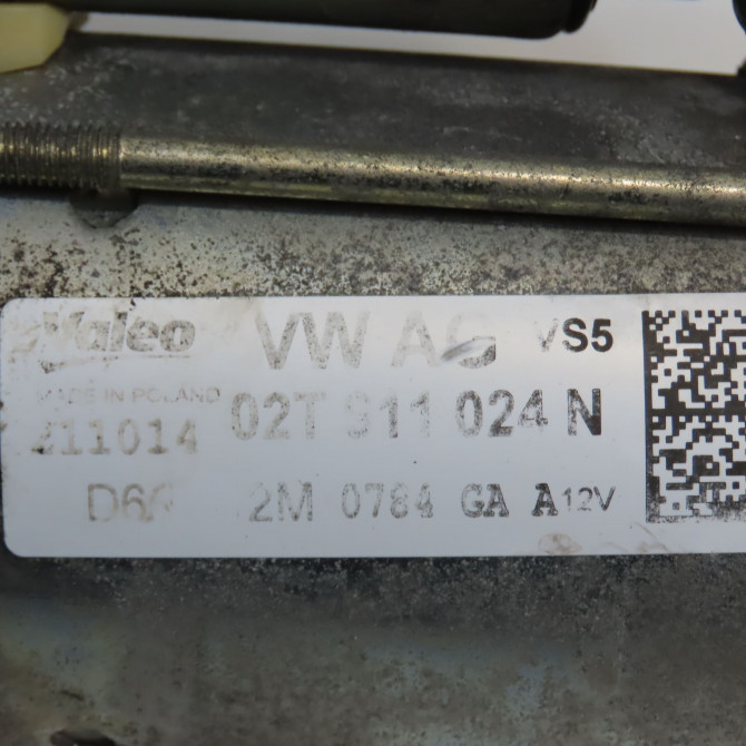 Démarreur occasion SEAT IBIZA IV IBIZA IV Phase 2 2012-02-01->2016-03-31 1.2 TSI 105ch 2T911024N 5